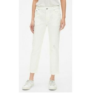 Gap Best Girlfriend Distressed White Jean